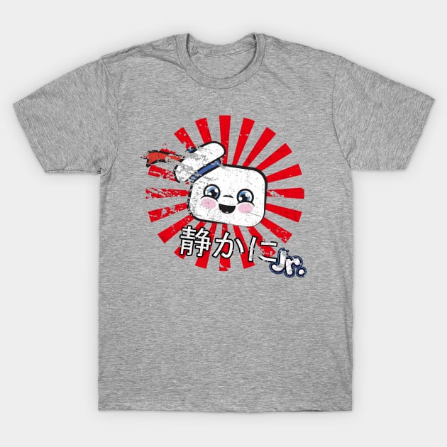 Kawaii Junior Pufts Retro Distressed T-Shirt by Ghostbusters Virginia